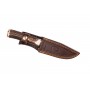 Cuchillo con mango de asta de ciervo BRACO-11DAM