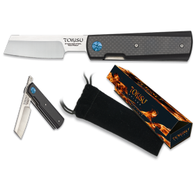 navaja tokisu carbono. hoja: 8.5 cm.18536