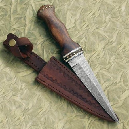 Cuchillo Escocés Sgian Dubh - Damasco
