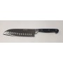CUCHILLO DE COCINA SANTOKU ALVEOLADO